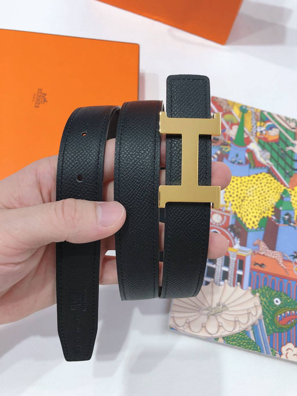 H**mes belts 24mm